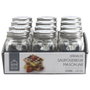 Home Deco Factory Mason Jar - Lot de 12 bocaux en verre