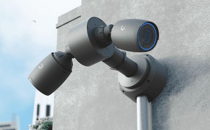 Ubiquiti Camera Dual Mount Noir, alliage d'aluminium et polycarbonate