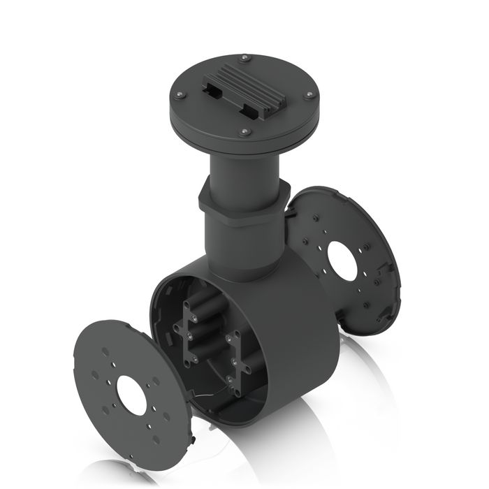 Ubiquiti Camera Dual Mount Noir, alliage d'aluminium et polycarbonate