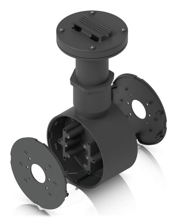 Ubiquiti Camera Dual Mount Noir, alliage d'aluminium et polycarbonate