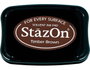 Tsukineko Tampon STAZON Marron Bois pour Verre et Plastique