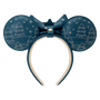 LOUNGEFLY Diadèmes pour oreilles Mickey & Minnie Holiday Disney - Accessoire de collection (13.7x14.2 cm)
