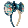 LOUNGEFLY Diadèmes pour oreilles Mickey & Minnie Holiday Disney - Accessoire de collection (13.7x14.2 cm)