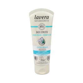 LAVERA BASIS SENSITIV Crème pour les mains à l'aloe vera BIO VEGAN
