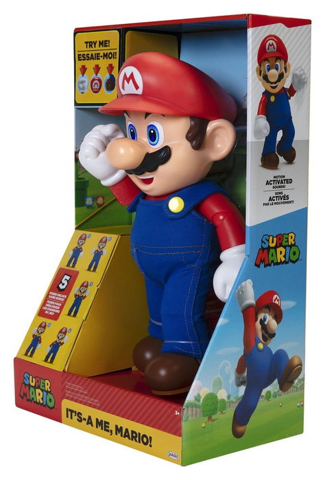 JAKKS Pacific Figurine interactive Super Mario It's-a-Me ! 36 cm