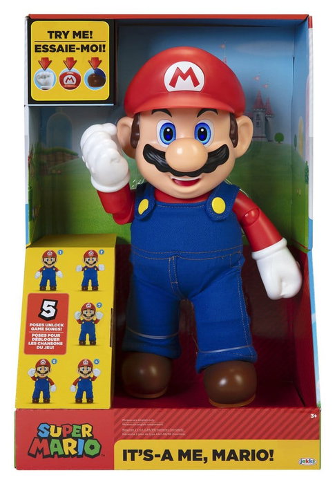 JAKKS Pacific Figurine interactive Super Mario It's-a-Me ! 36 cm