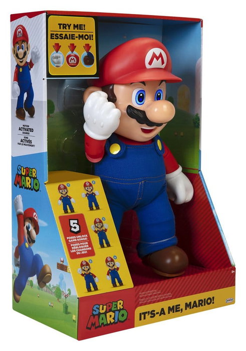 JAKKS Pacific Figurine interactive Super Mario It's-a-Me ! 36 cm