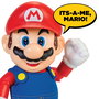 Jakks Pacific Figurine Mario Super Mario Bros 'It's a me' 36 cm avec 30 phrases et sons, versions multilingues