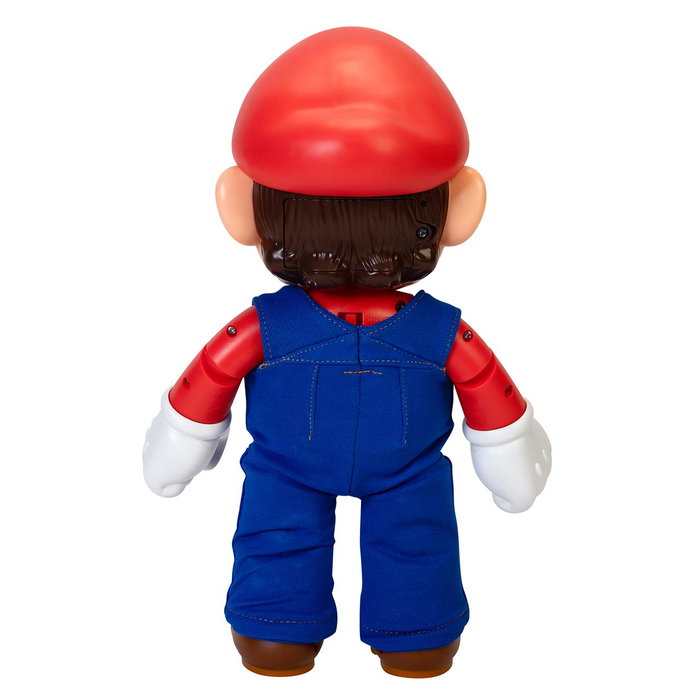 Jakks Pacific Figurine Mario Super Mario Bros 'It's a me' 36 cm avec 30 phrases et sons, versions multilingues Jakks Pacific Figurine Mario Super Mario Bros 'It's a me' 36 cm avec 30 phrases et sons, versions multilingues