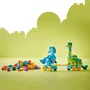 LEGO DUPLO 10451 Ma Ville Dinosaures sur Roues - Jeu de Construction 3-en-1 Créatif avec Figurines pour Enfants dès 3 Ans, 108 Pièces
