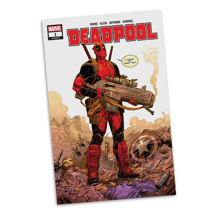 Marvel Collection statuette PVC 1/6 Deadpool (Deadpool #1)(Grey Suit Chase) 27 cm
