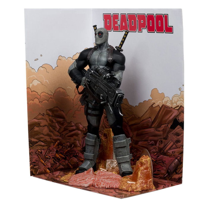 Marvel Collection statuette PVC 1/6 Deadpool (Deadpool #1)(Grey Suit Chase) 27 cm