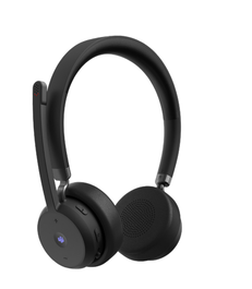 Lenovo 4XD1M80020 - Casque audio sans fil pour travail et VoIP avec microphone antibruit USB-C Bluetooth, certifié pour MS Teams