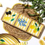 Home Deco Factory Plateau de partage jaune mangue Dolce Vita
