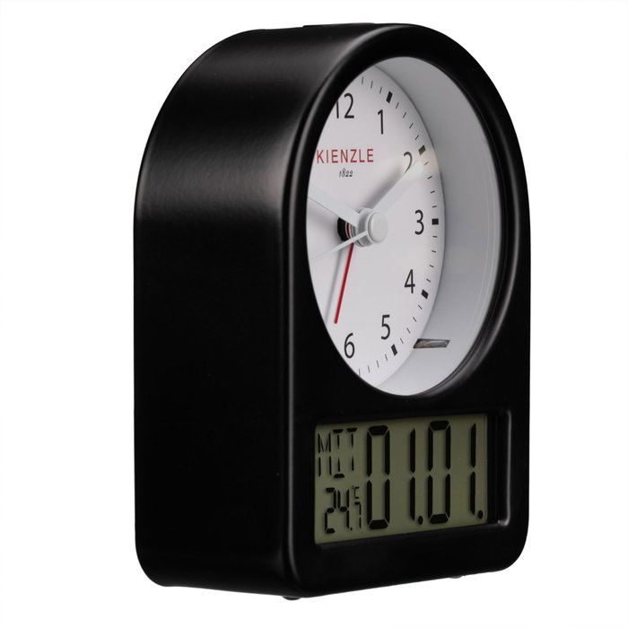 Kienzle Réveil Rétro Noir