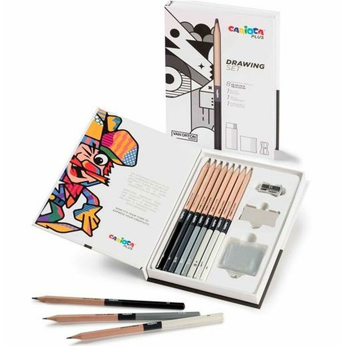 Kit de Dessin Carioca PLUS DRAWING (6 Unités) Kit de Dessin Carioca PLUS DRAWING (6 Unités)