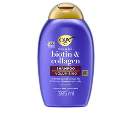 Ogx Shampoing Capillaire Biotine & Collagène pour Volume et Texture, 385 ml
