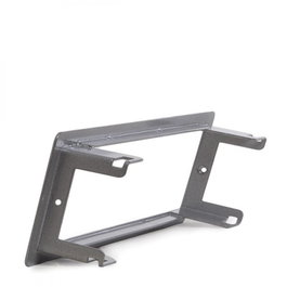 Bachmann Power Frame Cadre Gris Argent RAL9006 241x73mm pour Multiprise Structure Intégrée Bureau