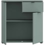 BigBuy Home Buffet GANYMEDE 2 portes 1 tiroir Sauge