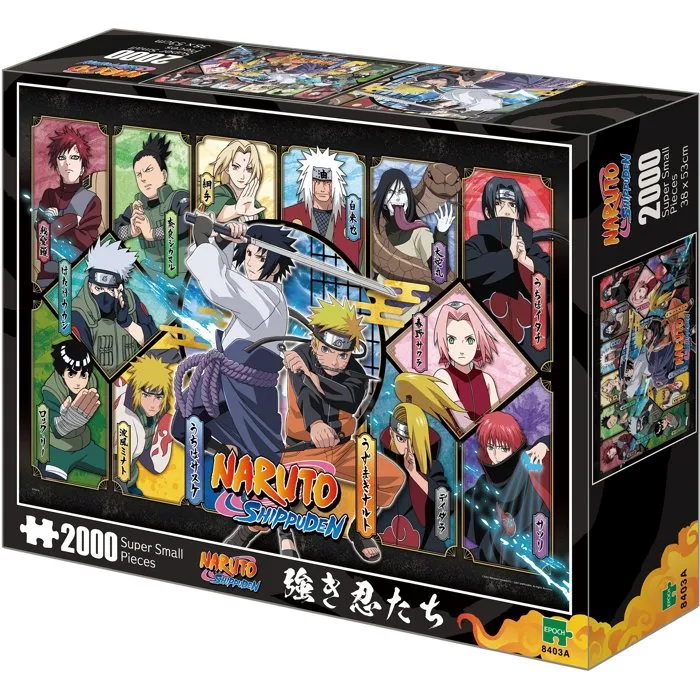 Epoch Puzzle Naruto Shippuden 2000 Super Small Pieces Ver. D