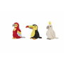 BigBuy Kids Jouet Peluche Oiseaux Assortis