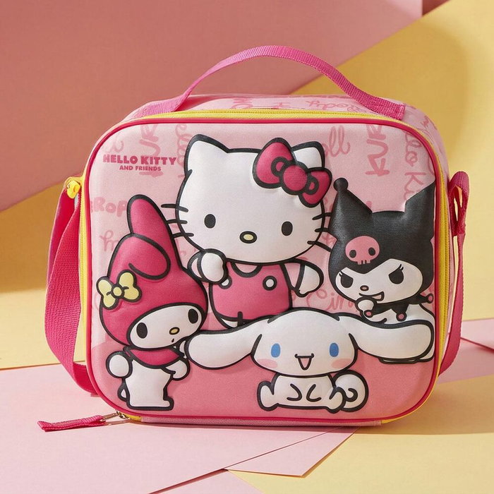 CERDÁ Bolsa portameriendas 3D Hello Kitty and Friends CERDÁ Bolsa portameriendas 3D Hello Kitty and Friends