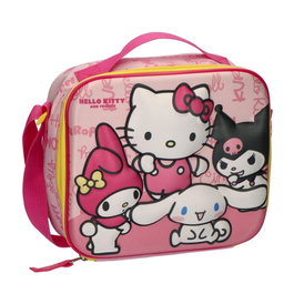 CERDÁ Bolsa portameriendas 3D Hello Kitty and Friends