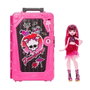 Mattel Monster High Skulltimate Secrets Series 7 - Poupée Draculaura avec plus de 19 surprises - Version Espagnol