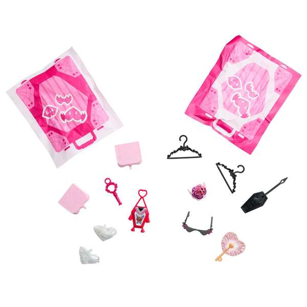 Mattel Monster High Skulltimate Secrets Series 7 - Poupée Draculaura avec plus de 19 surprises - Version Espagnol