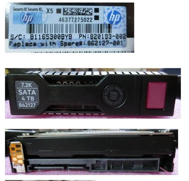 Hewlett Packard Enterprise Disque dur 4TB 3.5" SATA III 7.2K rpm LFF pour serveurs et applications critiques - MDL