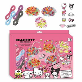 Kit de création de bracelets et colliers Hello Kitty 31,5 x 22 x 3 cm