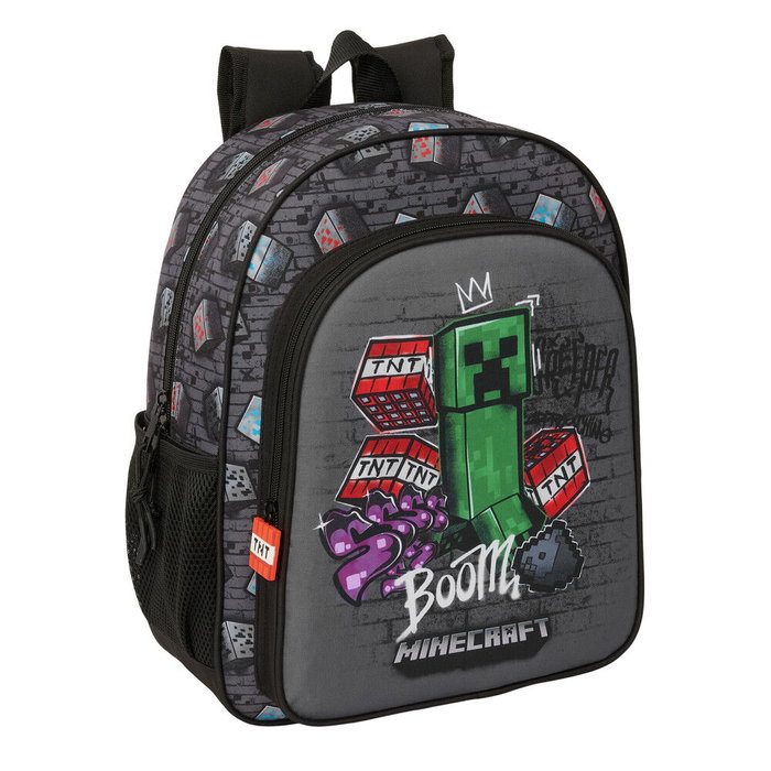 Safta Sac à dos Graffiti Minecraft adaptable à un chariot