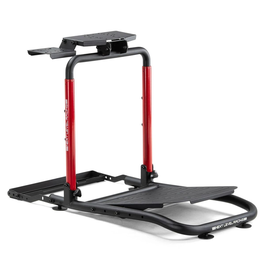 Next Level Racing Support volant Lite 2.0 NLR-S040 pour fauteuil gaming, réglable et stable - Noir/Rouge