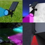 Lumisky Pack de 2 Spots solaires extérieurs RGB - 200 Lumens