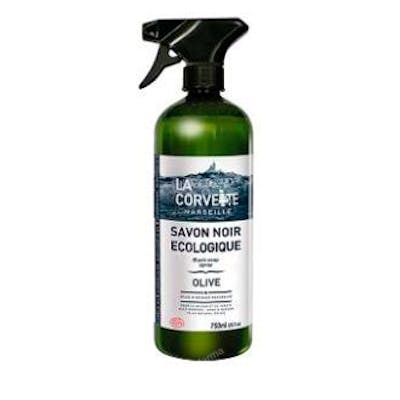 LA CORVETTE Corvette - Savon Noir Liquide Multiusos Bio à l'Huile d'Olive en Spray 750 ml - Certifié Ecocert - Pour Maison et Jardin LA CORVETTE Corvette - Savon Noir Liquide Multiusos Bio à l'Huile d'Olive en Spray 750 ml - Certifié Ecocert - Pour Maison et Jardin