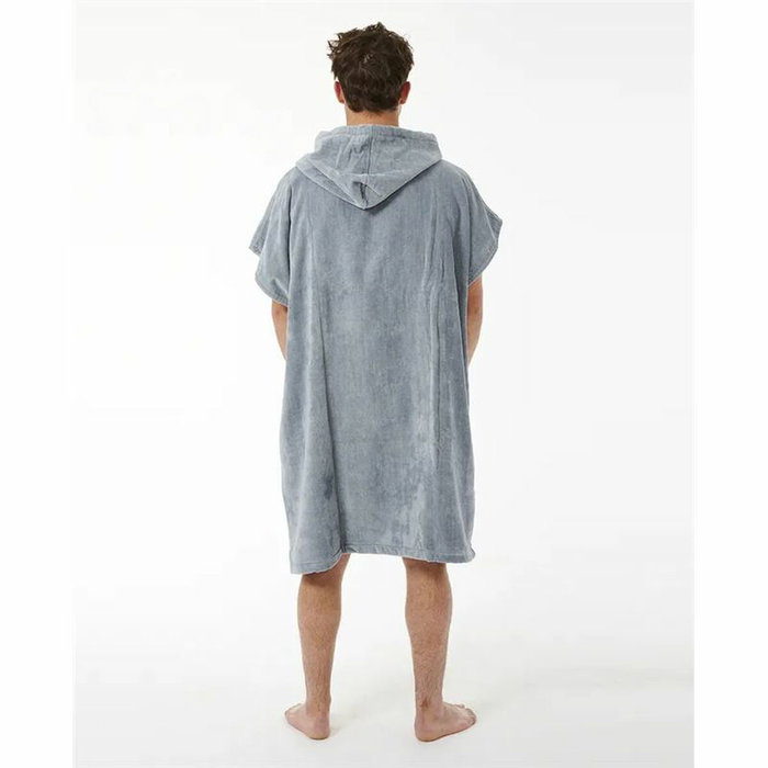 Serviette poncho avec capuche Rip Curl Logo Bleu