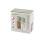 Berghoff 3950403 Jeu de moulins à sel et poivre Balance - Mécanisme céramique réglable, en plastique recyclé