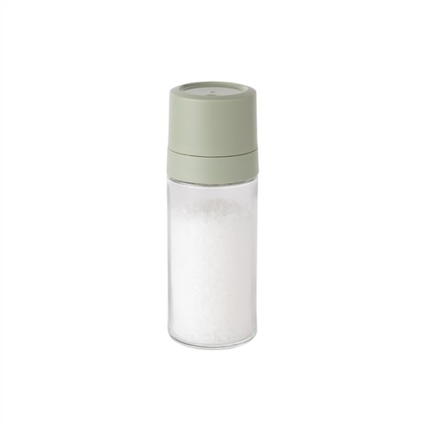 Berghoff 3950403 Jeu de moulins à sel et poivre Balance - Mécanisme céramique réglable, en plastique recyclé