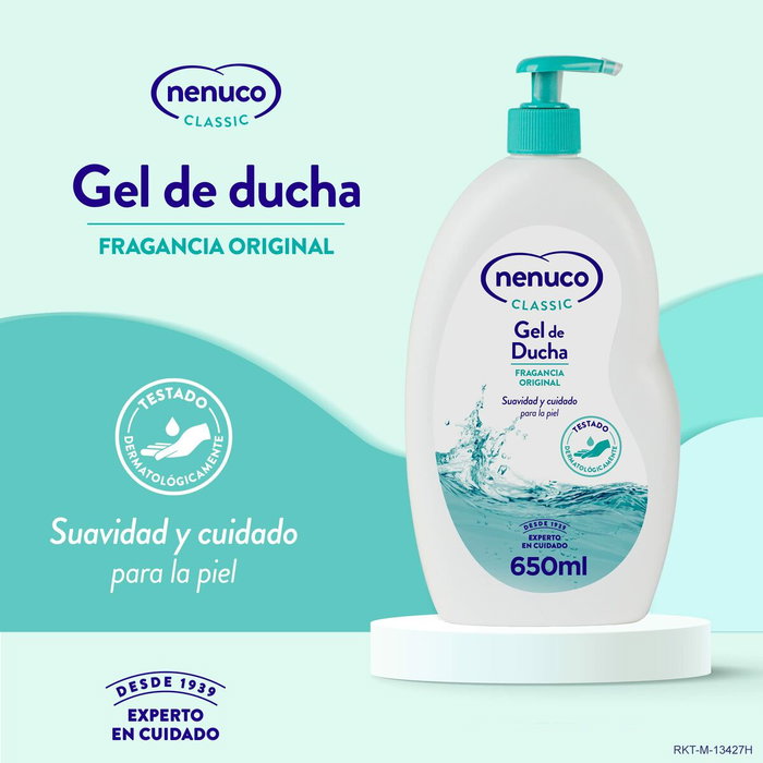 Nenuco Classic Gel Douche Parfum Original 650 ml