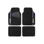 Sparco Set de tapis de voiture moquette bleu universel