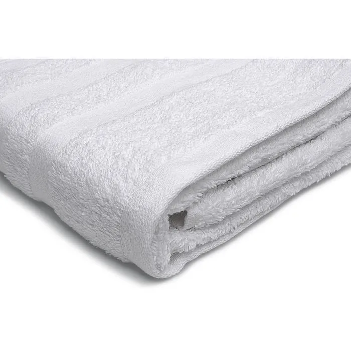 Lovely Home Lot de 3 serviettes blanches 50 x 100 cm