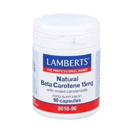 LAMBERTS Bêta-carotène Naturel 15 mg, 90 capsules