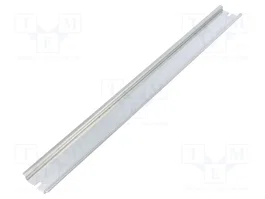 FIBOX Rail DIN TS35 en acier zingué 340mm x 35mm