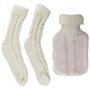 Sensly Ensemble Chaussettes en Laine et Bouillotte 600 ml