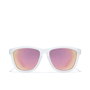 Hawkers One Colt #Crystal Pink - Lunettes de soleil polarisées unisexe - Monture TR-90 carrée, verres 44,1 mm, branches 140 mm