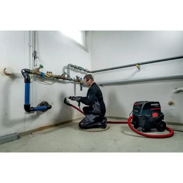 Metabo KHE 2445 - Marteau perforateur combiné coffret - Poignée caoutchoutée, butée de profondeur de perçage - Coffret en plastique