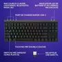 Logitech G Clavier Gaming Sans Fil Logitech G515 TKL Lightspeed - AZERTY - Rétroéclairé - Mécanique Tactile - Noir