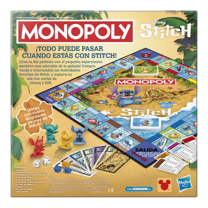 Hasbro Monopoly Édition Disney Stitch Hasbro Monopoly Édition Disney Stitch