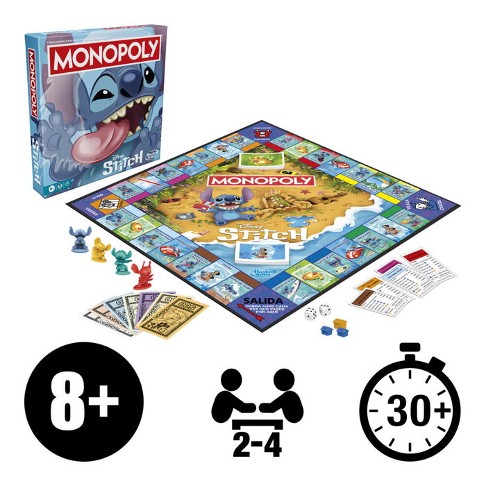 Hasbro Monopoly Édition Disney Stitch Hasbro Monopoly Édition Disney Stitch