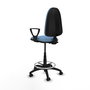 PIQUERAS Y CRESPO Chaise de Bureau Bleu ciel Grande